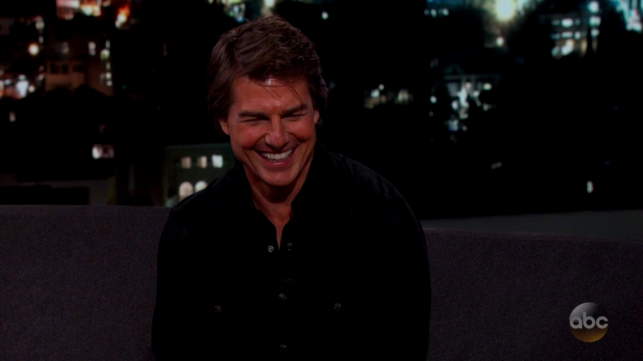Tom Cruise on Jimmy Kimmel Live – Videos + Screen Captures